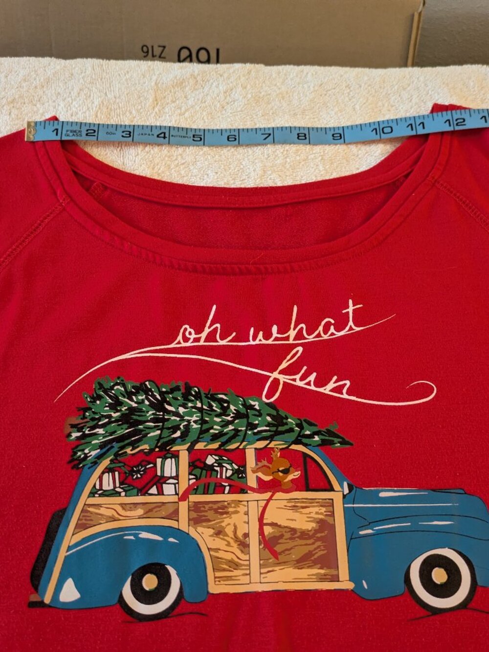Extra large Christmas Top